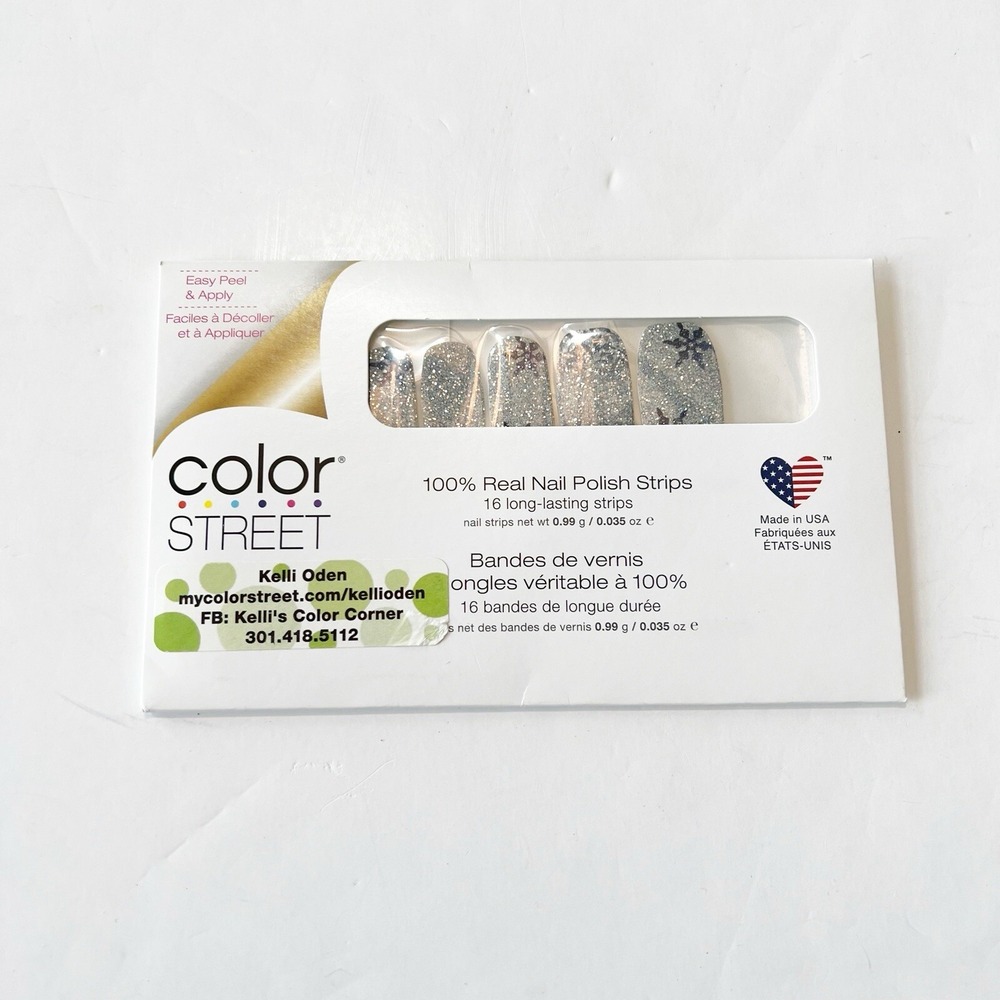 Color Street Nail Strips ICE ICE MAYBE  - RARE/RETIRED Colors